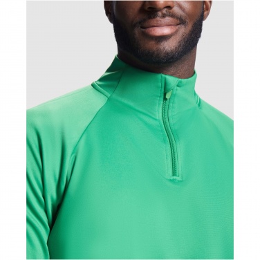 Logo trade promotional giveaways image of: Epiro long sleeve unisex quarter zip sweatshirt