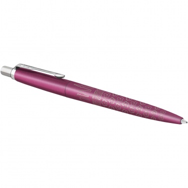 Logo trade promotional items image of: Parker Jotter SE Global Icons colour trim ballpoint pen