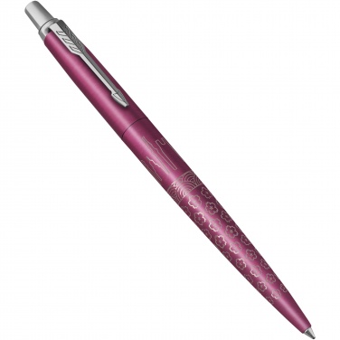 Logo trade promotional merchandise picture of: Parker Jotter SE Global Icons colour trim ballpoint pen