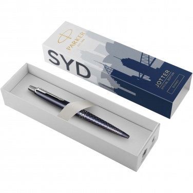 Logo trade promotional item photo of: Parker Jotter SE Global Icons colour trim ballpoint pen