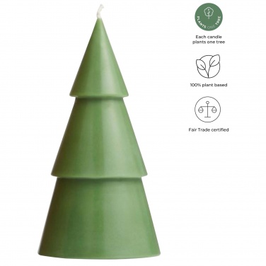 Logo trade promotional items image of: Originalhome Xmas tree candle - L