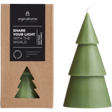 Logotrade promotional giveaway picture of: Originalhome Xmas tree candle - L