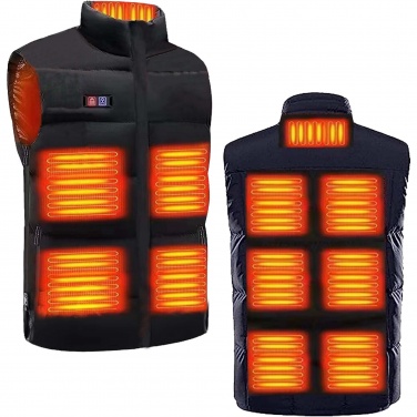 Logotrade promotional product picture of: SCX.design G01 heated bodywarmer with power bank