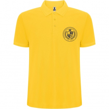 Logo trade promotional merchandise picture of: Pegaso Premium short sleeve men's polo