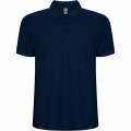 Pegaso Premium short sleeve men's polo, Navy Blue