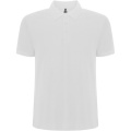 Pegaso Premium short sleeve men's polo, White