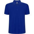 Pegaso Premium short sleeve men's polo, Blue