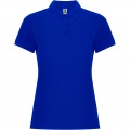 Pegaso Premium short sleeve women's polo, Blue