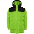 Tallin kids insulated jacket, Lime / Solid black