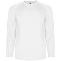 Montecarlo long sleeve men's sports t-shirt, White