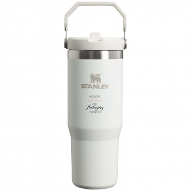 Logo trade promotional gifts image of: Stanley 890 ml IceFlow™ flip straw tumbler