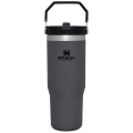 Stanley 890 ml IceFlow™ flip straw tumbler, Charcoal