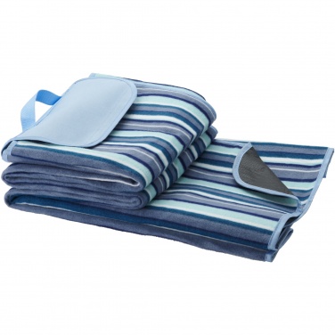 Logo trade business gift photo of: Riviera water-resistant outdoor picnic blanket