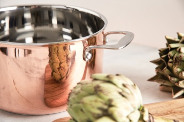 Logo trade promotional item photo of: VINGA Baron copper saucepan