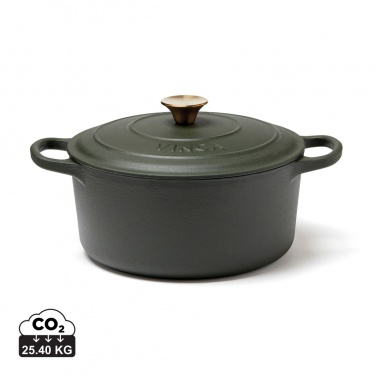 Logo trade promotional giveaway photo of: VINGA Monte enameled cast iron pot 5.5L