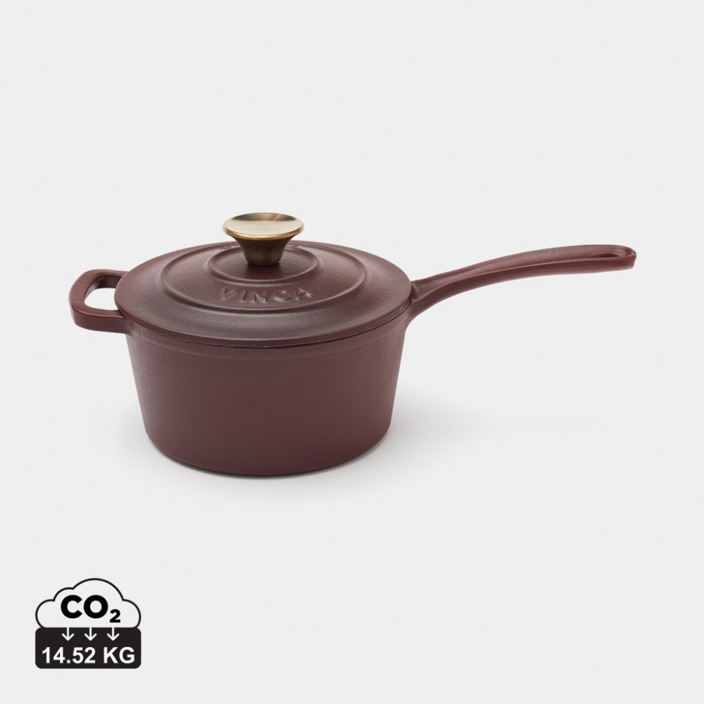 Logo trade advertising products picture of: VINGA Monte enamelled cast iron pot 1,9L