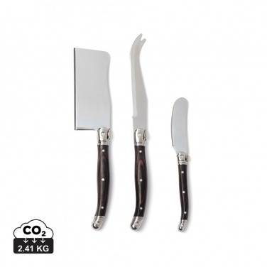 Logo trade corporate gifts picture of: VINGA Gigaro cheese knives