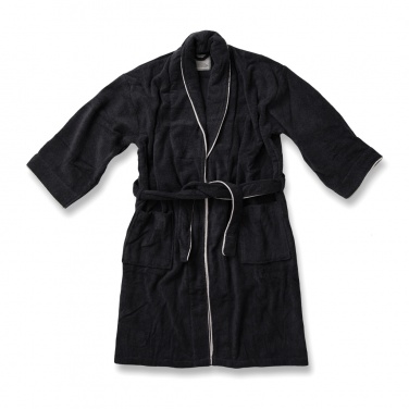 Logo trade promotional gift photo of: VINGA Harper bathrobe L/XL