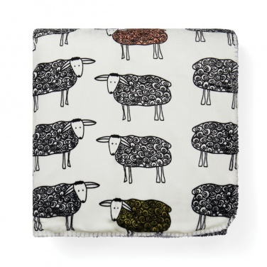 Logo trade business gift photo of: VINGA Sheep GRS recycled PET pile blanket