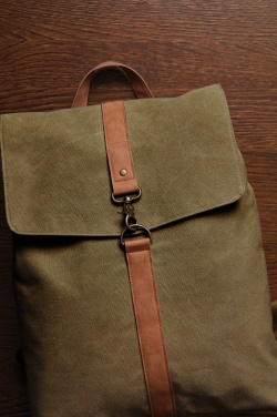 Logotrade promotional giveaway picture of: VINGA Bosler backpack GRS recycled canvas