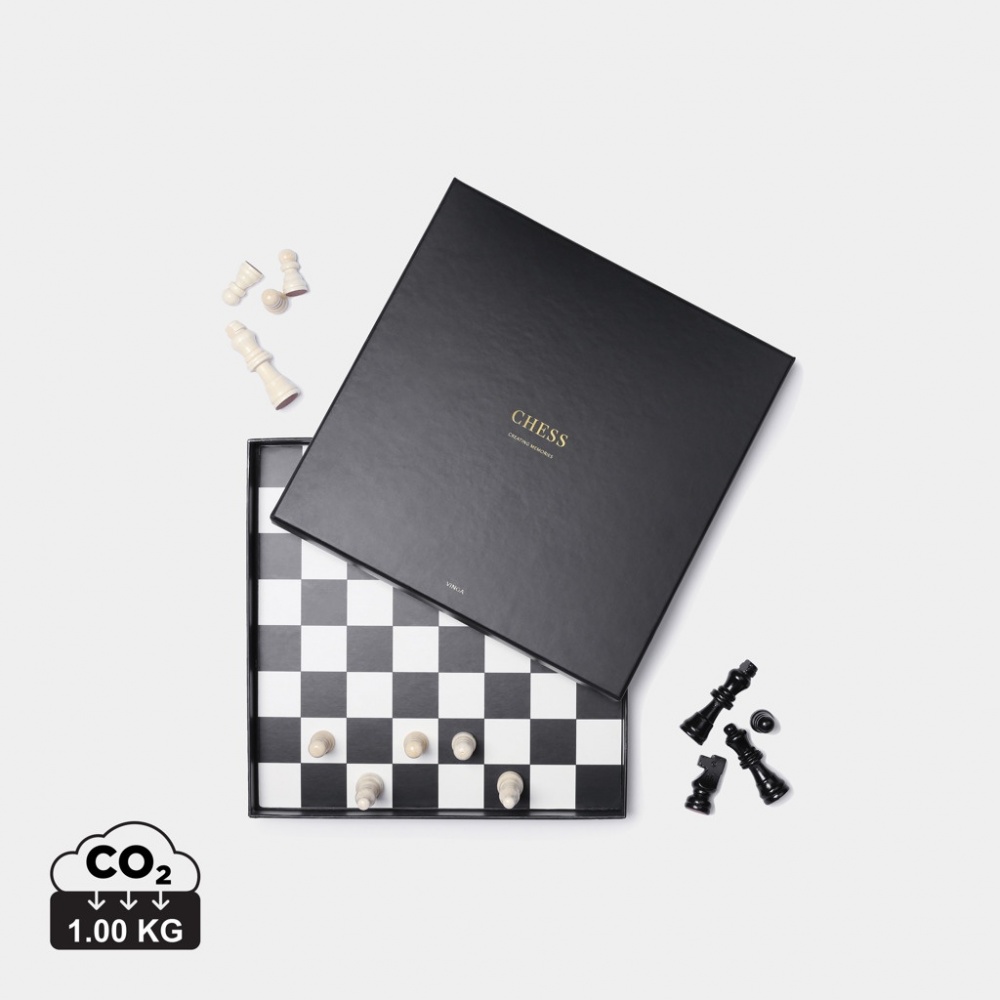 Logotrade promotional giveaways photo of: VINGA Chess coffee table game