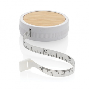 Logo trade advertising product photo of: RCS recycled plastic & bamboo tailor tape