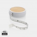 RCS recycled plastic & bamboo tailor tape, white