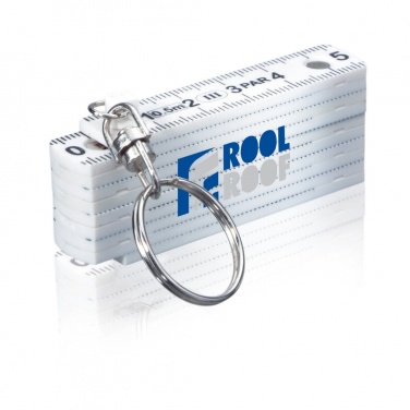 Logo trade promotional items image of: Mini folding rule