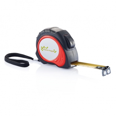 Logo trade promotional gifts image of: Tool Pro measuring tape - 5m/19mm