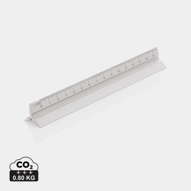 Logotrade business gift image of: 15cm. Aluminum triangular ruler