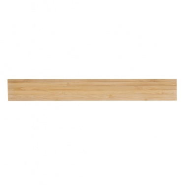 Logotrade promotional merchandise photo of: Timberson extra thick 30cm double sided bamboo ruler