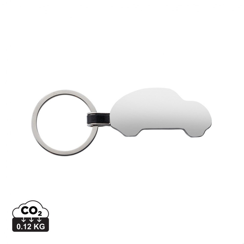 Logotrade advertising products photo of: RCS recycled zinc alloy car keyring