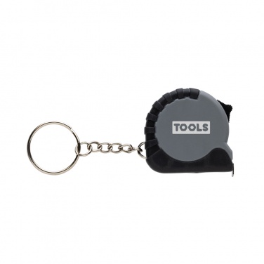 Logotrade corporate gift picture of: MeasureMate RCS reycled ABS 1 meter tape keychain