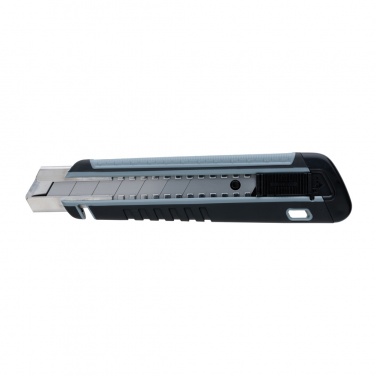 Logotrade promotional item picture of: Refillable RCS rplastic heavy duty snap-off knife soft grip