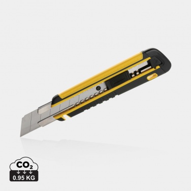 Logotrade corporate gift image of: Refillable RCS rplastic heavy duty snap-off knife soft grip