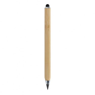 Logo trade promotional gifts picture of: Eon bamboo infinity multitasking pen