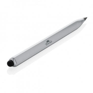 Logo trade promotional products image of: Eon RCS recycled aluminum infinity multitasking pen