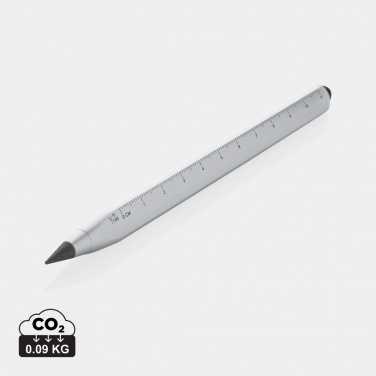 Logo trade business gift photo of: Eon RCS recycled aluminum infinity multitasking pen