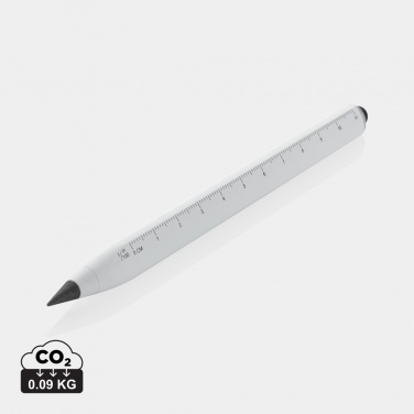 Logo trade promotional gifts image of: Eon RCS recycled aluminum infinity multitasking pen