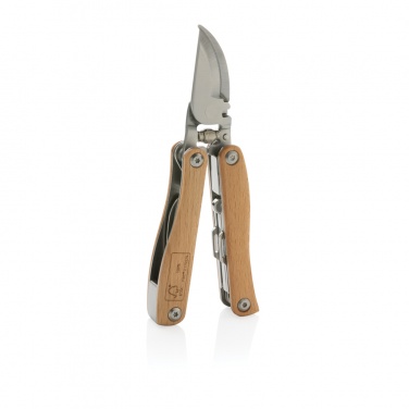 Logo trade promotional gift photo of: Wooden garden multi-tool