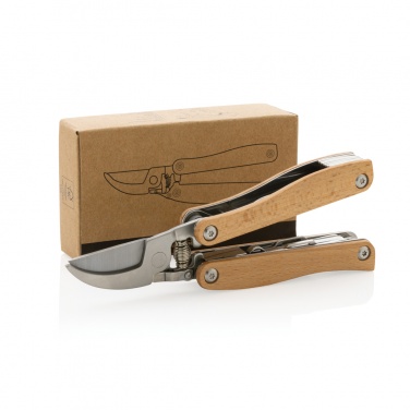 Logotrade promotional merchandise picture of: Wooden garden multi-tool