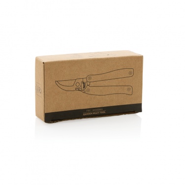 Logotrade promotional item picture of: Wooden garden multi-tool