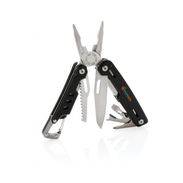 Logotrade promotional product picture of: Solid multitool with carabiner