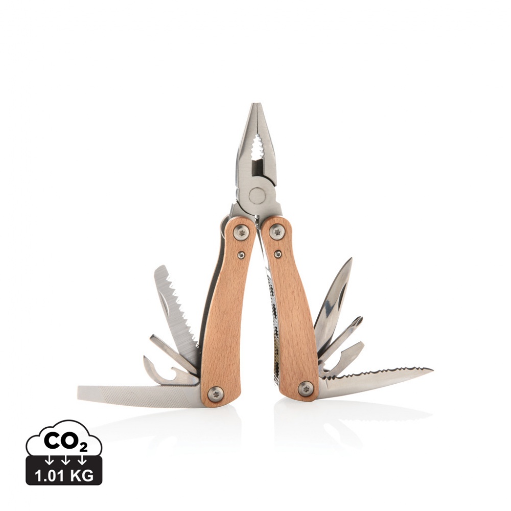 Logo trade business gift photo of: Wood multitool