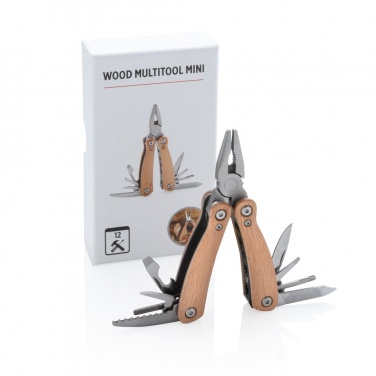 Logotrade promotional gift image of: Wood multitool mini