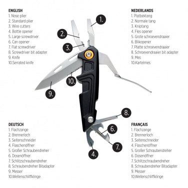 Logo trade promotional giveaway photo of: Excalibur tool with bit set