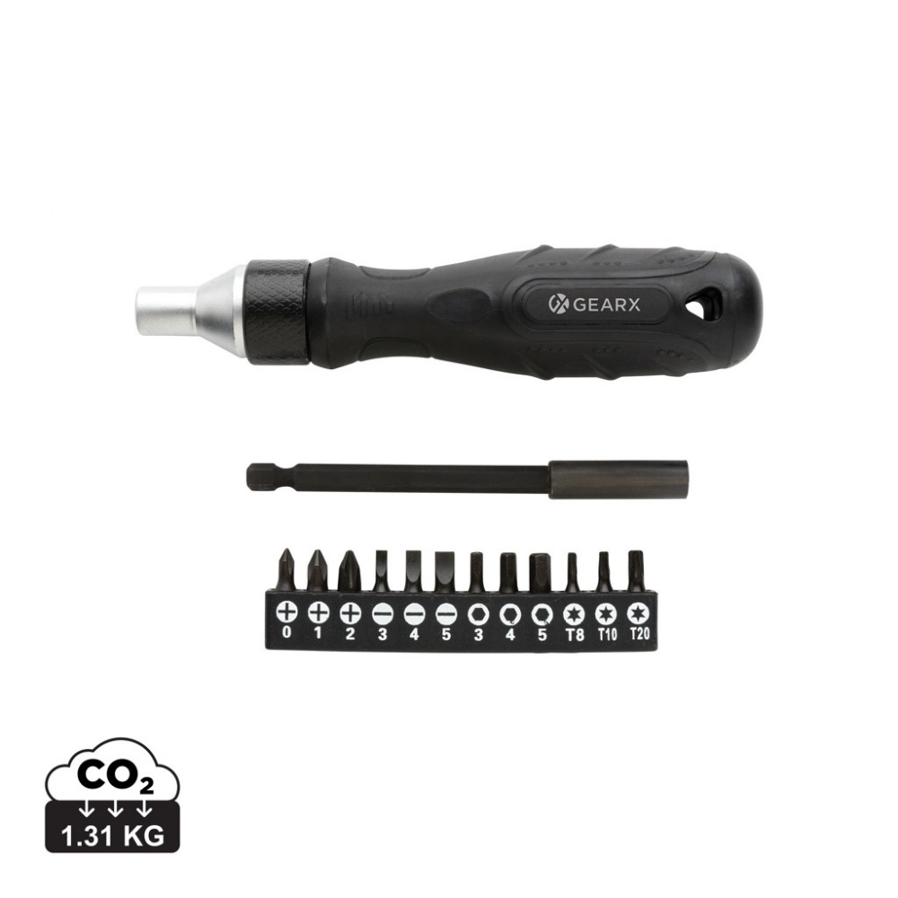 Logotrade advertising products photo of: Gear X ratchet screwdriver