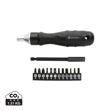 Logo trade promotional gifts picture of: Gear X ratchet screwdriver