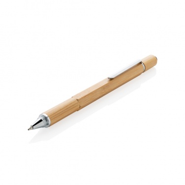 Logotrade advertising product image of: Bamboo 5-in-1 toolpen