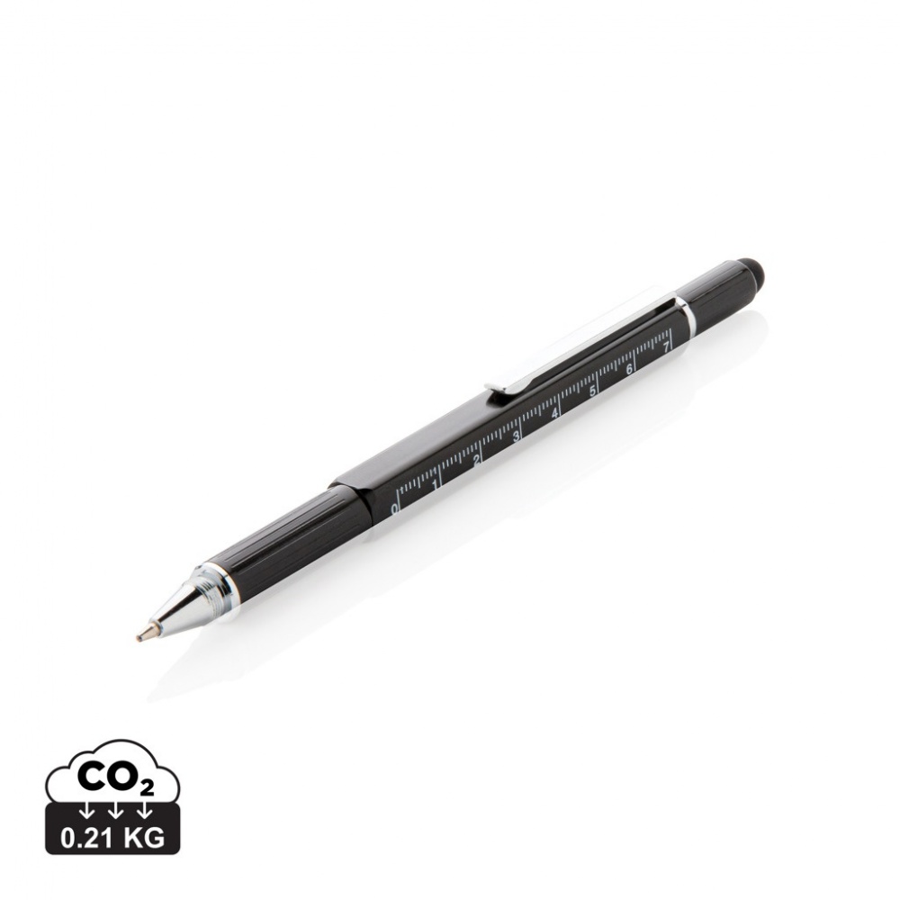 Logo trade promotional product photo of: 5-in-1 aluminium toolpen